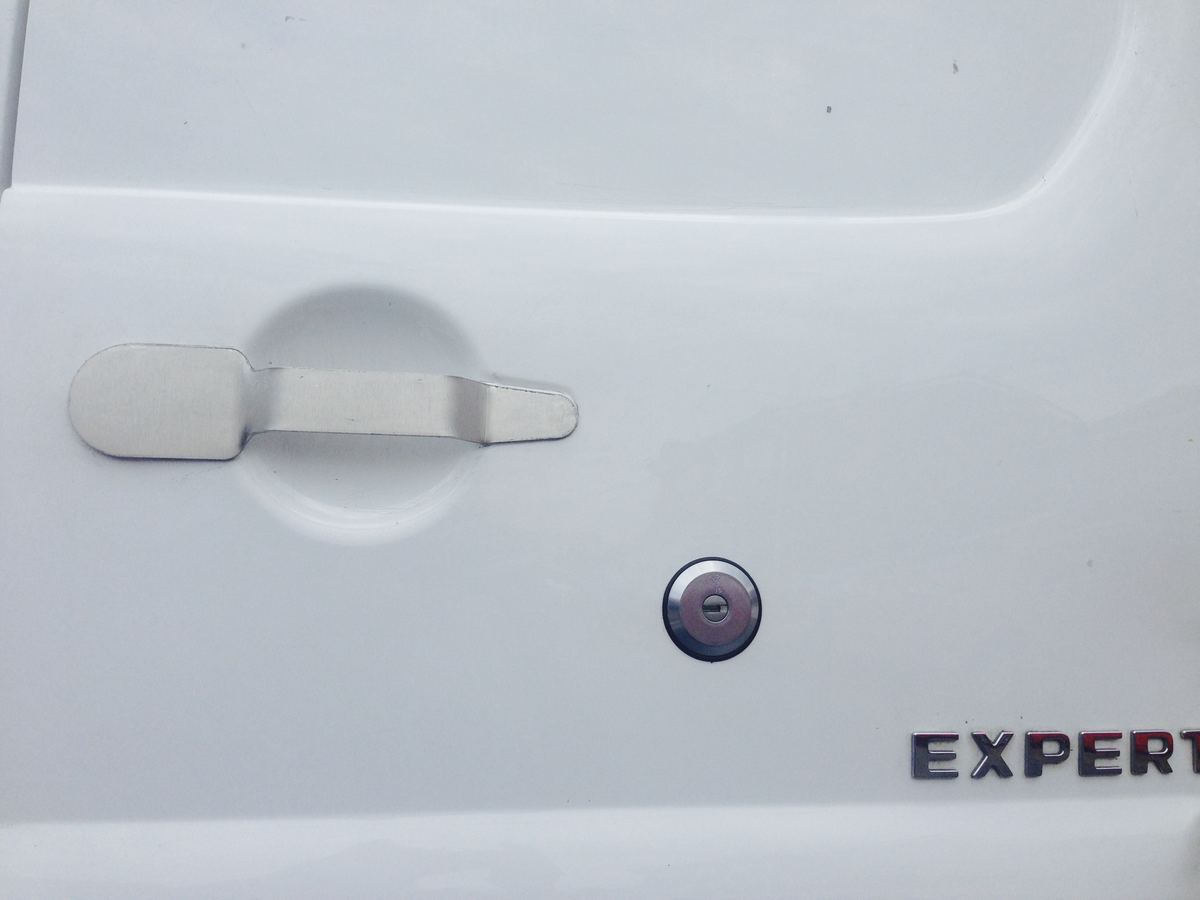 Slam lock repair on a van in East London by ABS Locksmiths